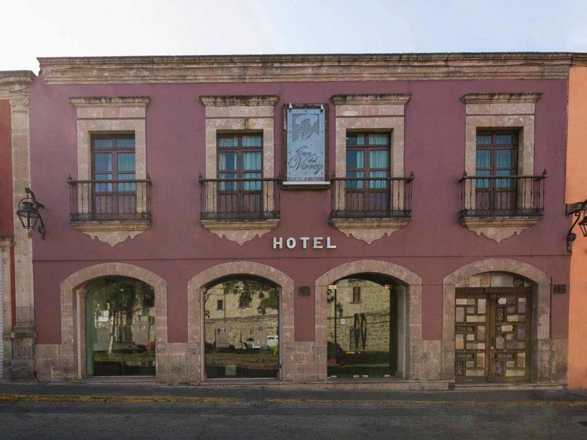 Hotel Casa Del Virrey & Suites มอเรเลีย ภายนอก รูปภาพ