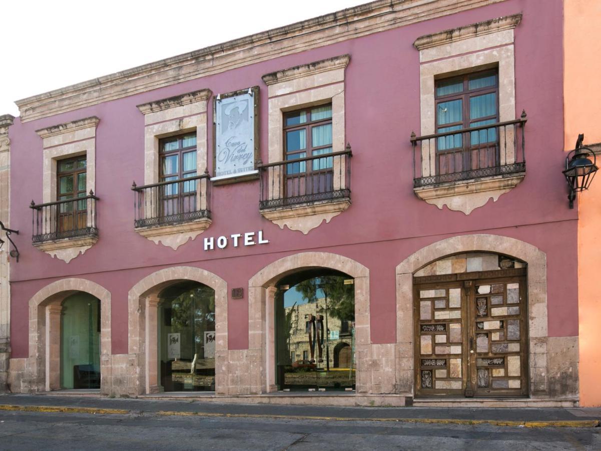Hotel Casa Del Virrey & Suites มอเรเลีย ภายนอก รูปภาพ